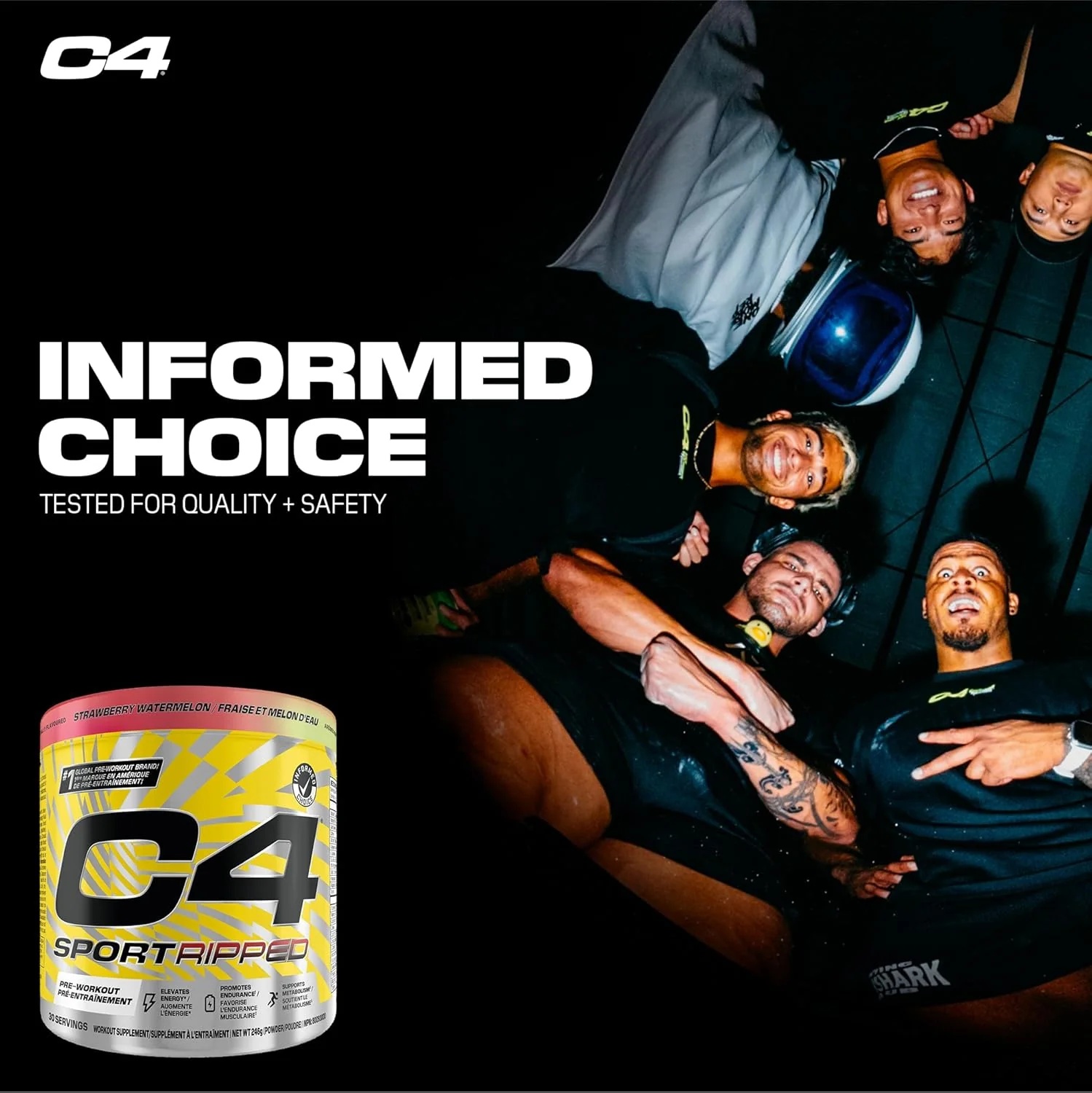 Cellucor โ C4 Sport Ripped Pre Workout โ Strawberry Watermelon โ 30 Servings โ Ships Free Within Canada on Orders Above CAD $199 - Image 5