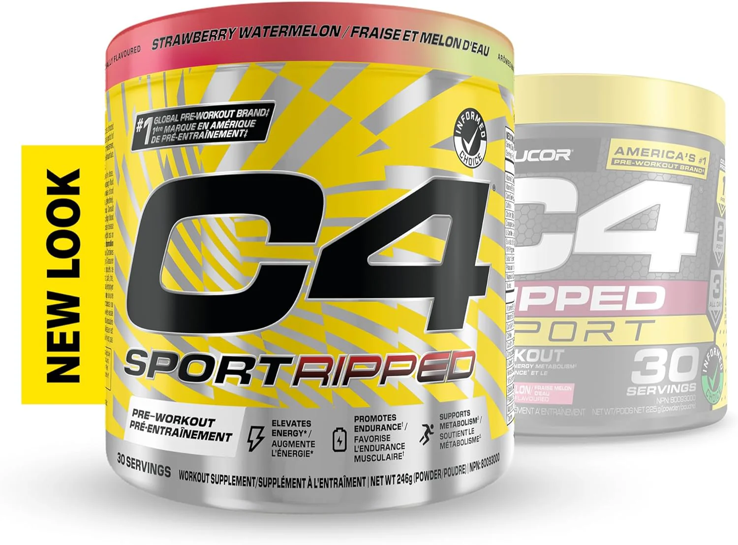 Cellucor โ C4 Sport Ripped Pre Workout โ Strawberry Watermelon โ 30 Servings โ Ships Free Within Canada on Orders Above CAD $199 - Image 6