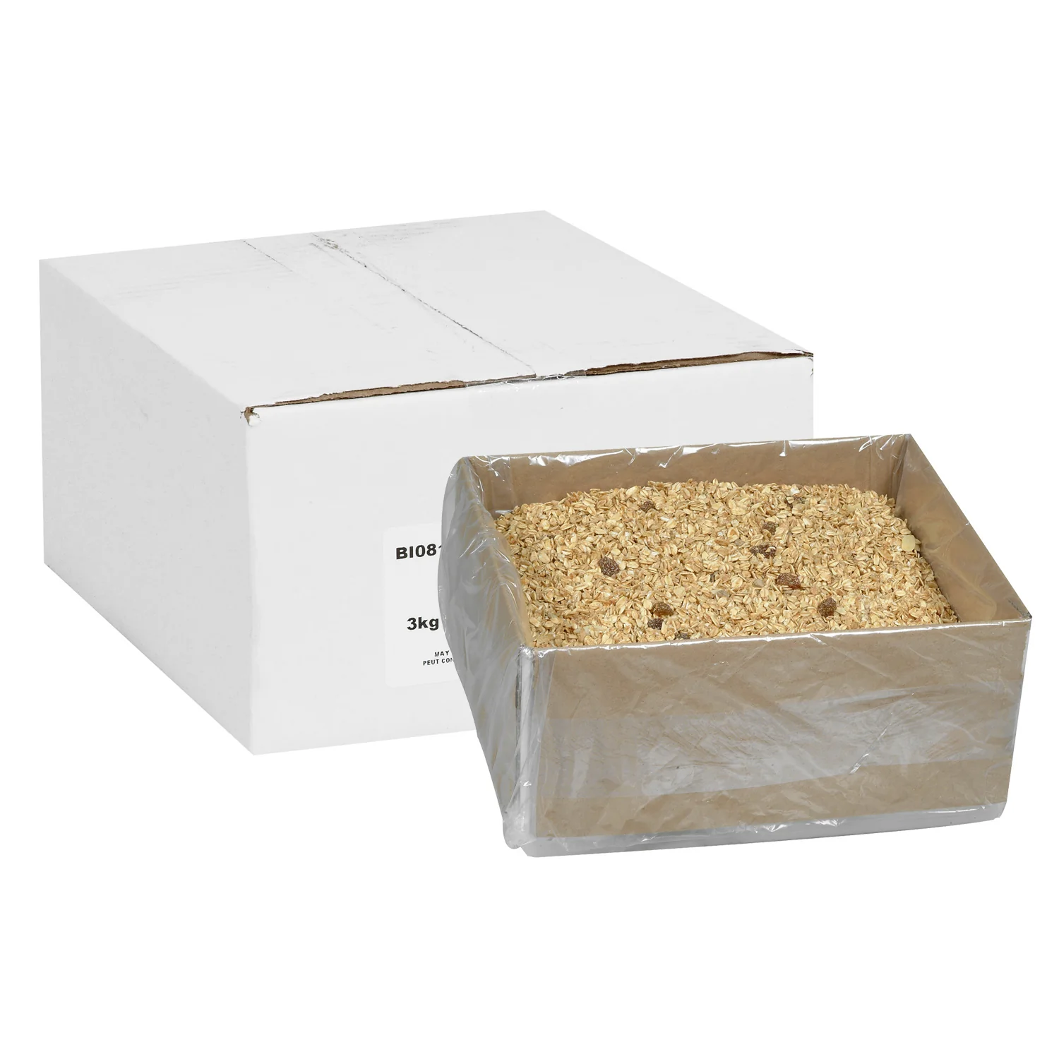 Cereal Granola Maple Nut - 1 x 3 kg - David Roberts - Restaurant and Foodservice Ingredients - Canadian Distribution - Ships Free Within Canada on Orders Above CAD $199