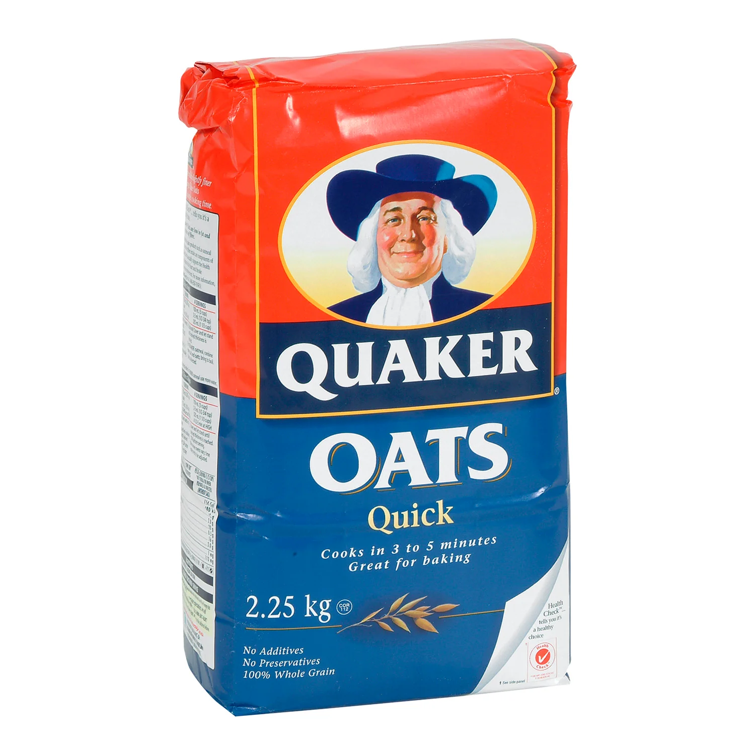 Cereal Oat Quick Package - 10 x 2.25 kg - Quaker - Restaurant and Foodservice Ingredients - Canadian Distribution - Ships Free Within Canada on Orders Above CAD $199 - Image 2