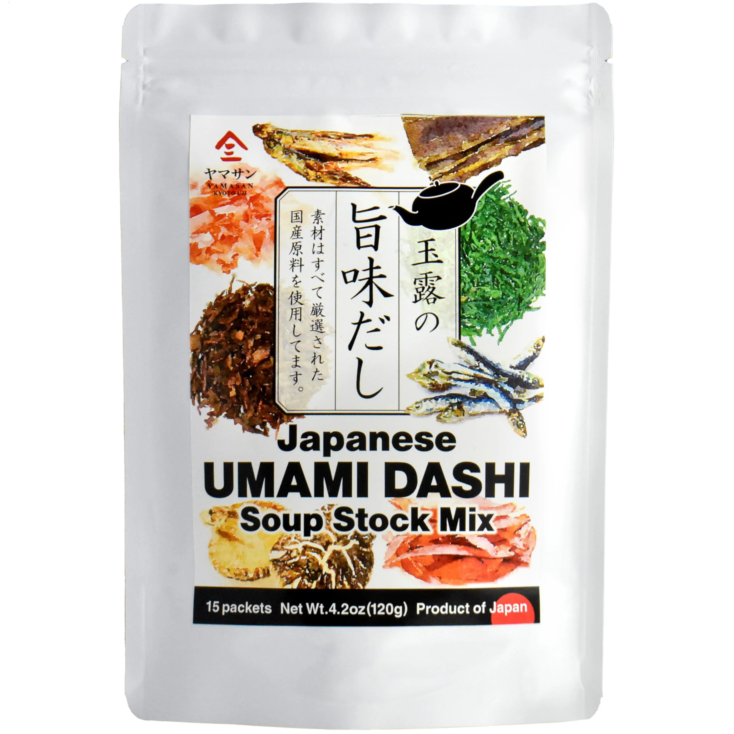 Chaganju โ Authentic Japanese Dashi โ Umami Soup Stock โ 15 Packets - Canadian Distribution - Ships Free Within Canada on Orders Above CAD $199