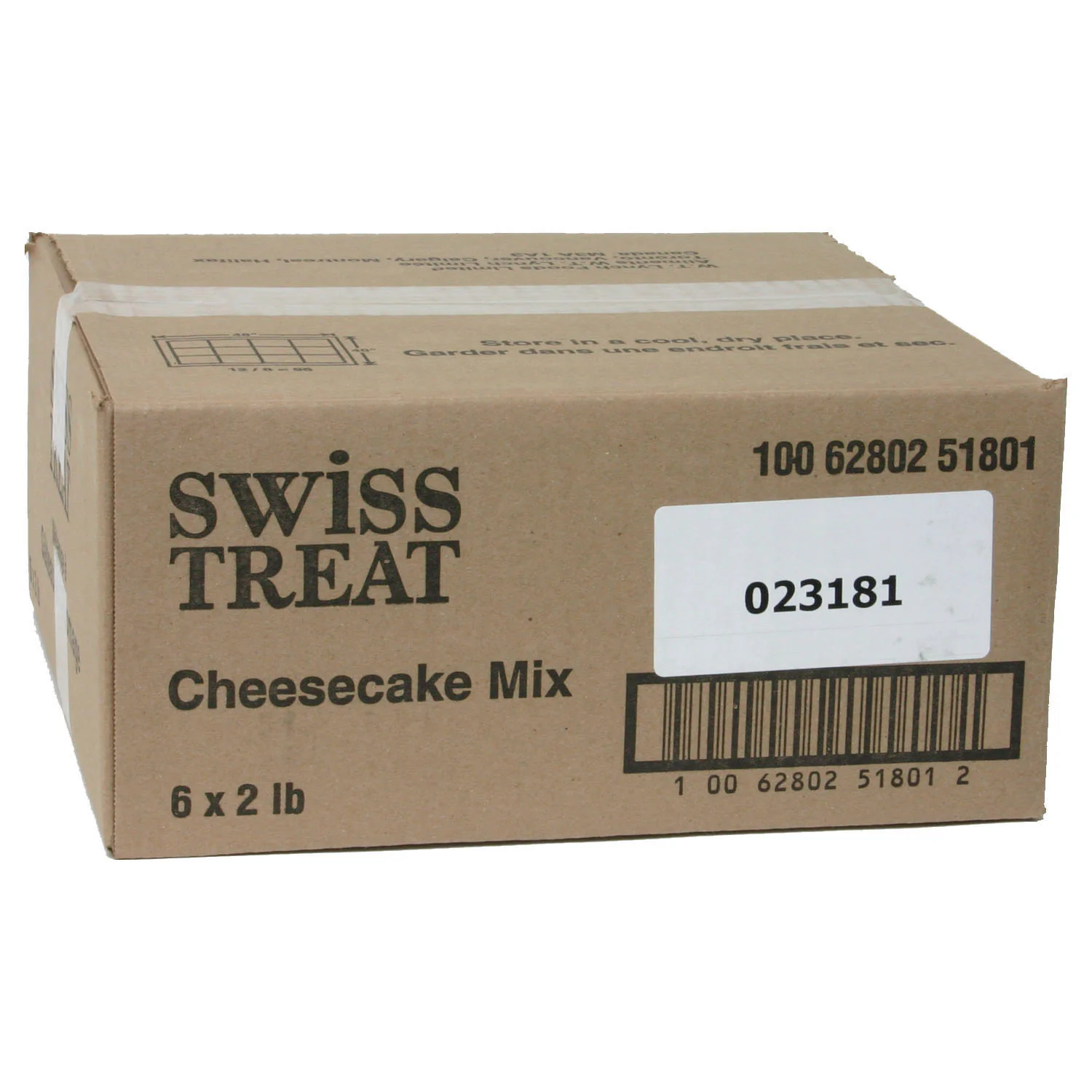 Cheesecake Mix - 6 x 2 Lbs. - Swiss Treat By Lynch - Baking Mixes and Ingredients - Canadian Distribution - Ships Free Within Canada on Orders Above CAD $199 - Image 2