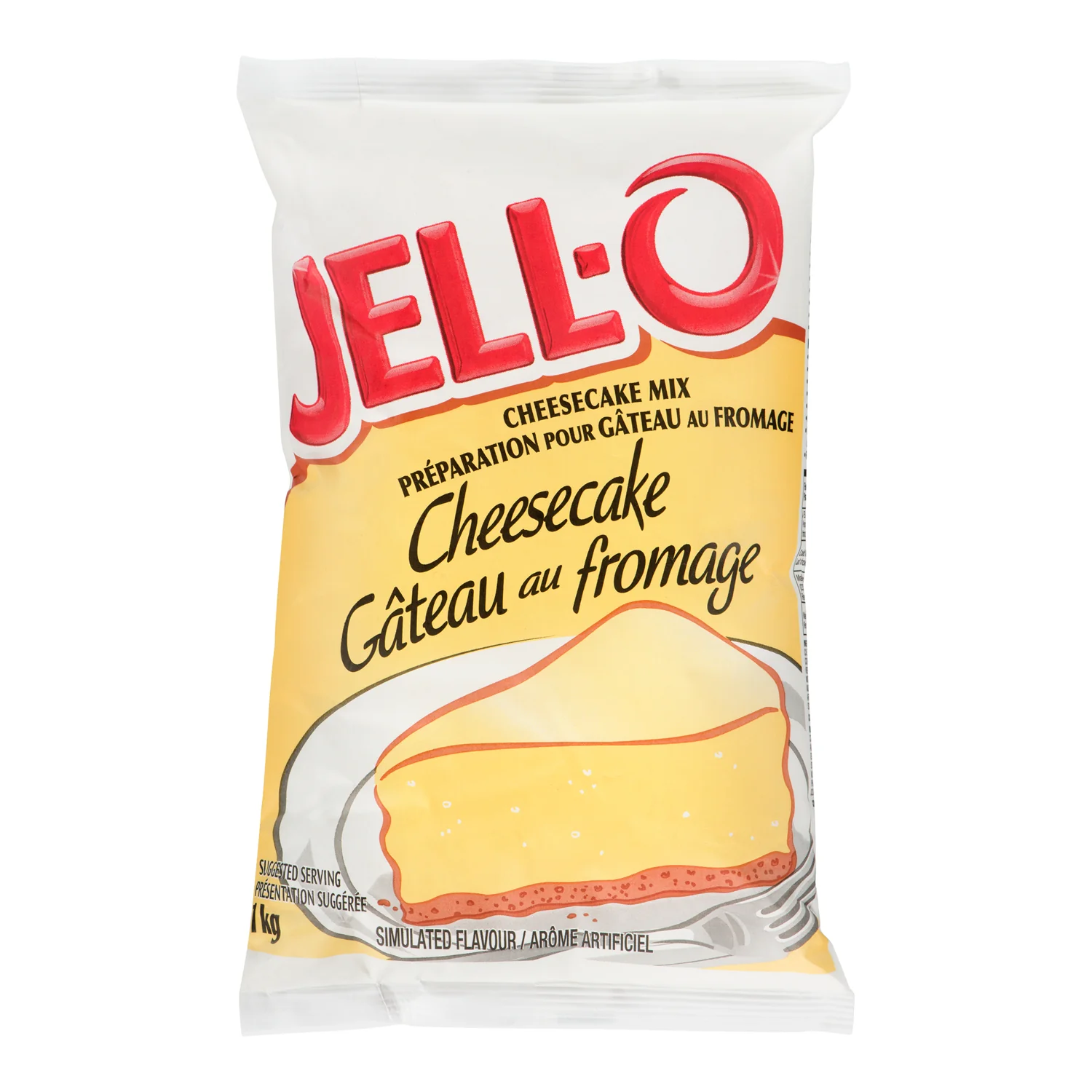 Jell-O Cheesecake Flavoured Dessert Mix- Dry Packaged (2 X 1KG) - Kraft Foods - Baking Mixes and Ingredients - Canadian Distribution - Ships Free Within Canada on Orders Above CAD $199 - Image 3