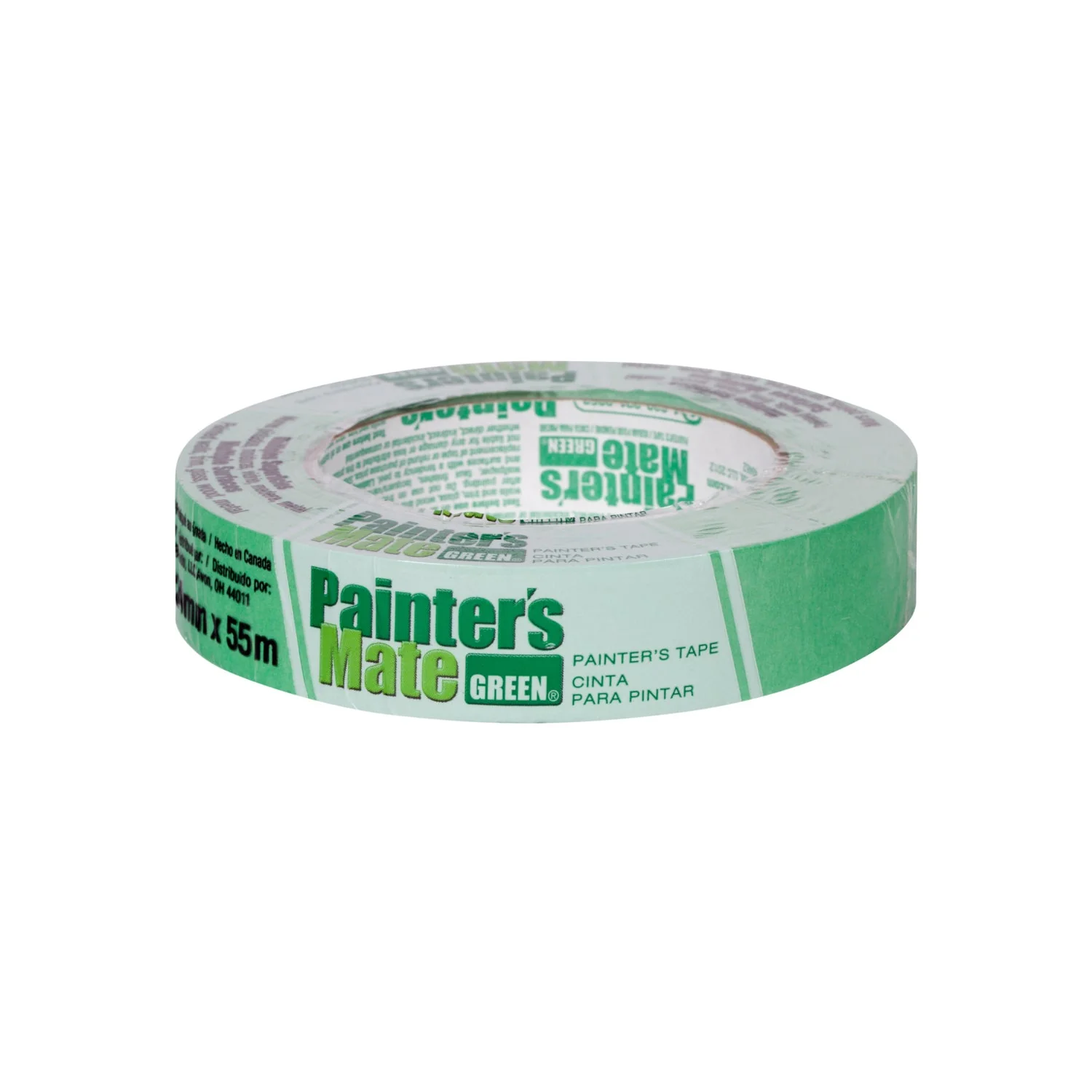 Chef's Tape for Labelling (Painter’s Masking Tape) – Industry Standard Green 24mm x 55m - Canadian Distribution - Ships Free Within Canada on Orders Above CAD $199