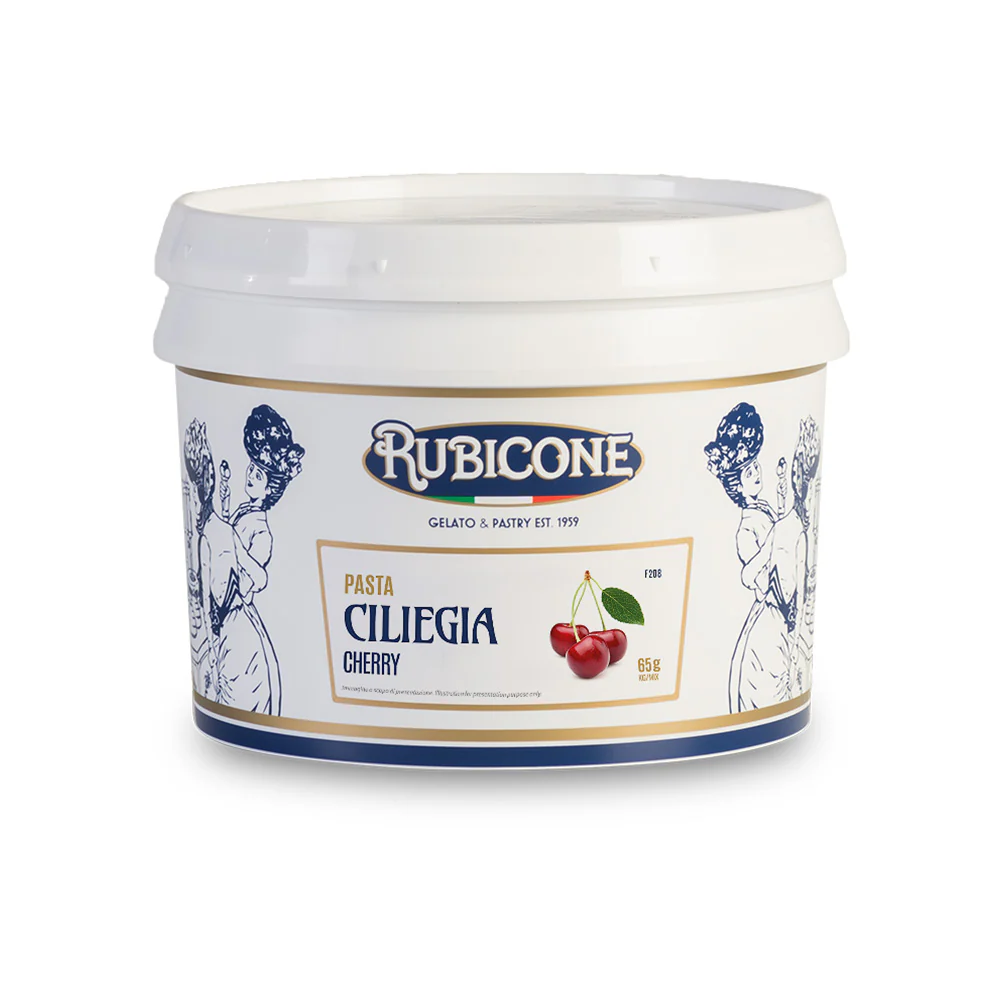 "PRE-ORDER" Cherry Paste - Fruit Gelato Pastes - Case of 2 x 3 KG Buckets - Rubicone Canada - Ships Free Within Canada on Orders Above CAD $199 - Image 2