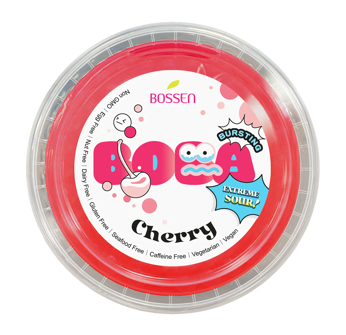 "Sold Out" Cherry Sour Bursting Boba | Sour Popping Boba | Foodservice Canada Distribution