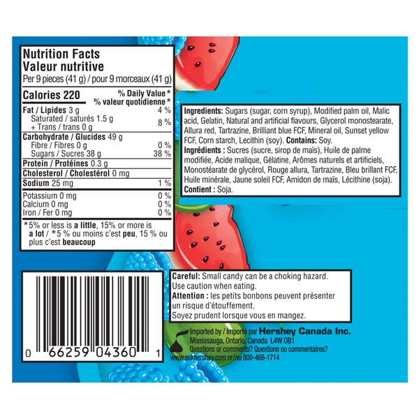 Chew - 4 Cases x 12 Chews x 58 g - Jolly Rancher - Canadian Distribution - Ships Free Within Canada on Orders Above CAD $199 - Image 2