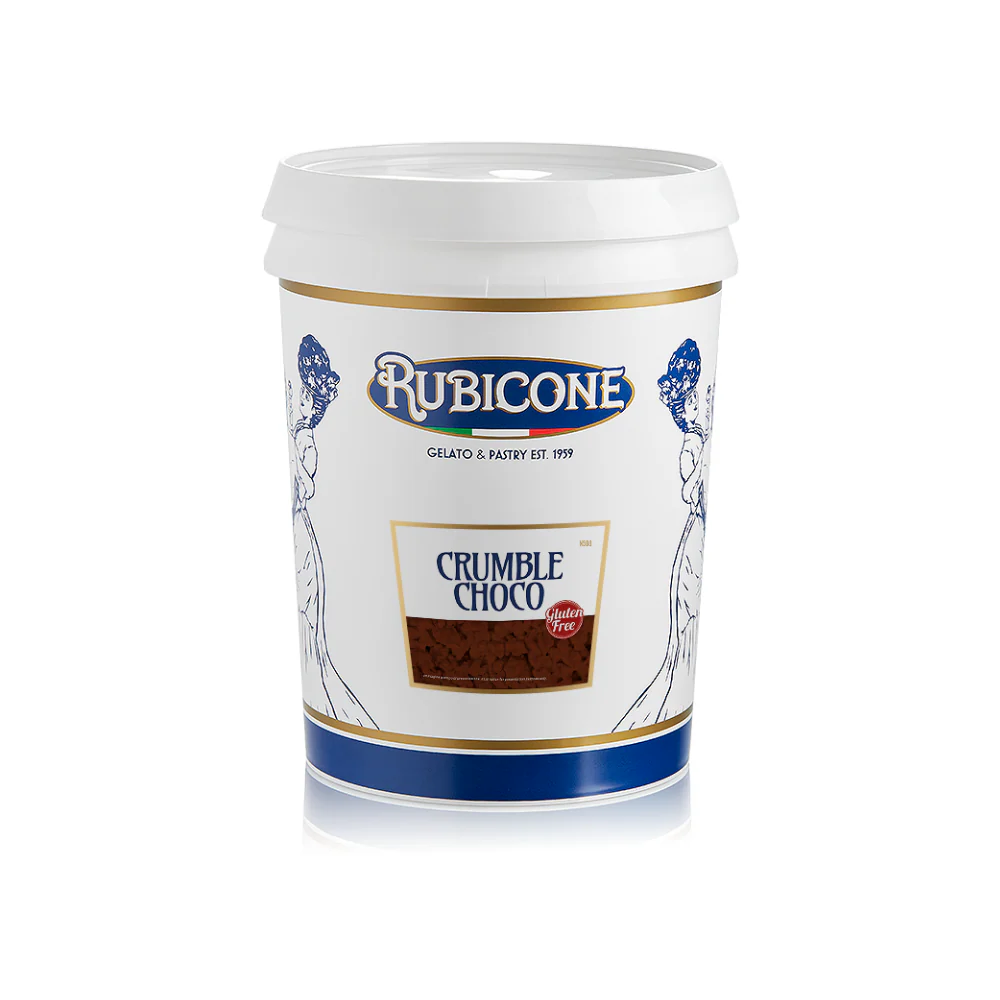 "PRE-ORDER" Chocolate Crumble - Case of 2 x 4 KG Buckets - Rubicone Canada - Made in Italy - Ships Free Within Canada on Orders Above CAD $199 - Image 2