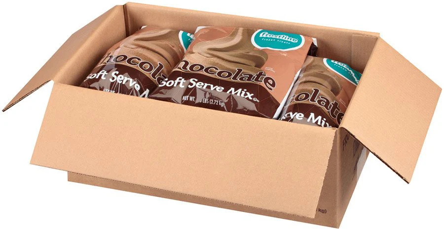 Frostline Chocolate Soft Serve Ice Cream Mix - 6 Lbs. Bag - Case (6 X 6 lbs. Bags) - 56 Cases Per Pallet - Ships Free Within Canada on Orders Above CAD $199 - Image 8