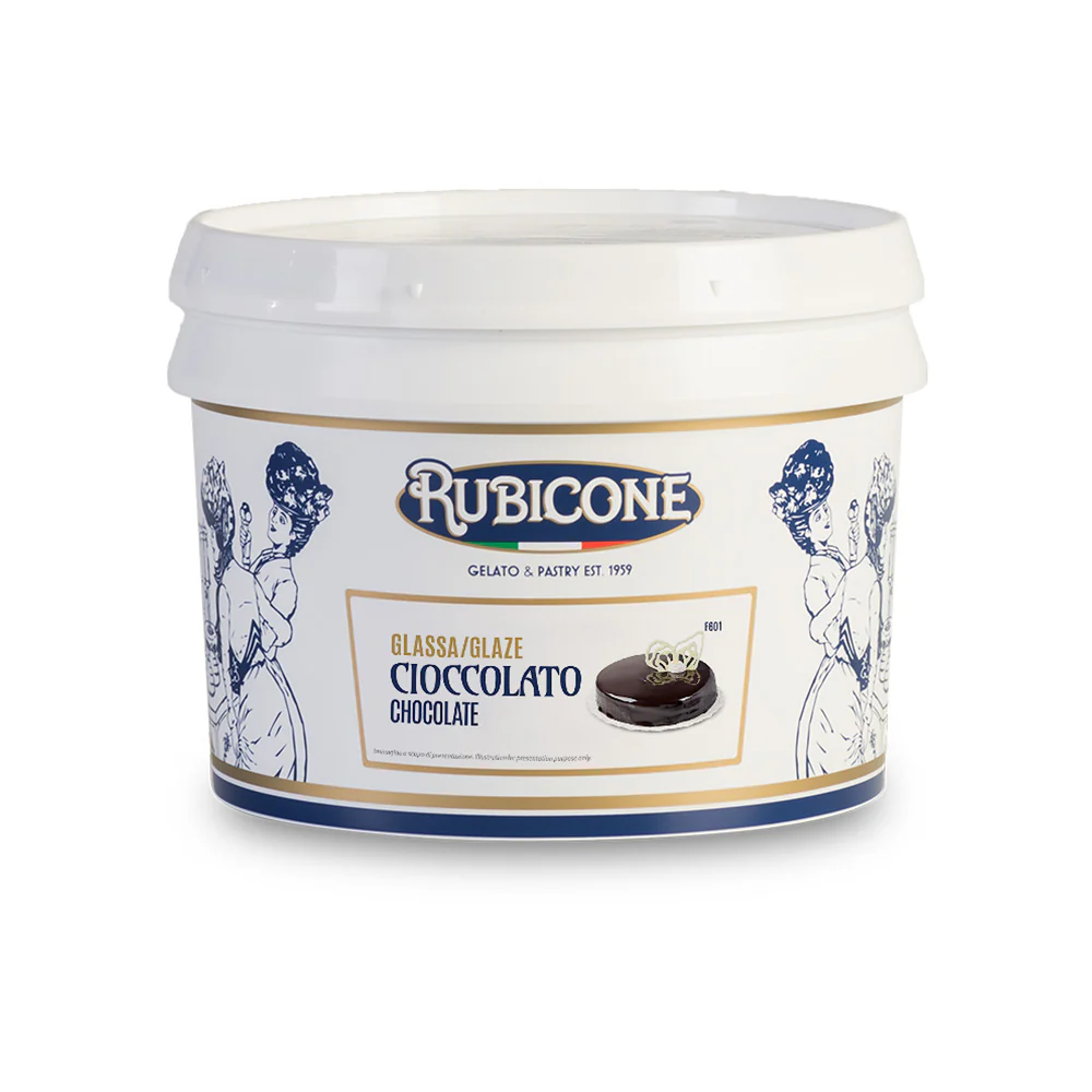 Chocolate Mirror Glaze - 3.5 KG Bucket - Bakery and Pastry - Rubicone Canada - Ships Free Within Canada on Orders Above CAD $199 - Image 2