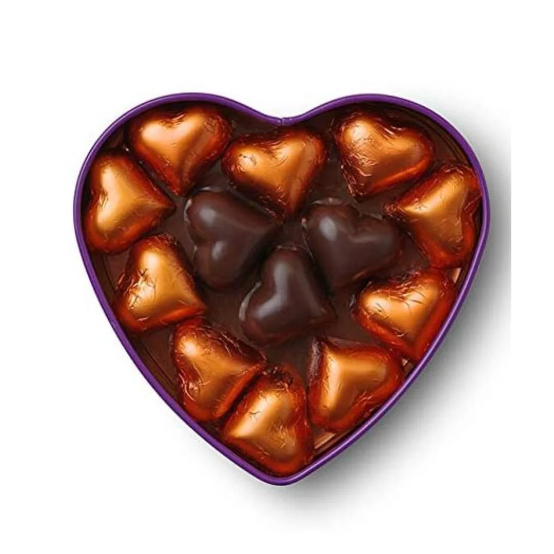 Choko La Sweet Love Heart-Shaped Chocolate Gift Box 100g | Handcrafted Couverture Chocolates | Premium Gift - Image 2