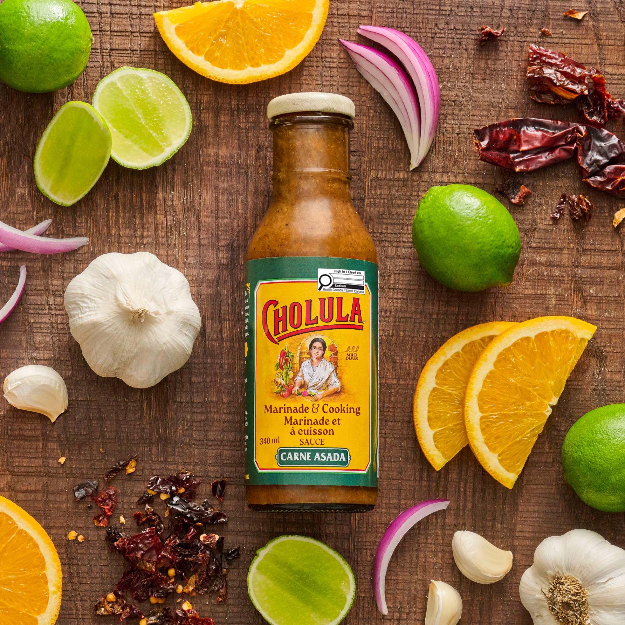 Cholula Carne Asada Marinade & Cooking Sauce - 2 x 340mL - Canadian Distribution - Ships Free Within Canada on Orders Above CAD $199 - Image 4