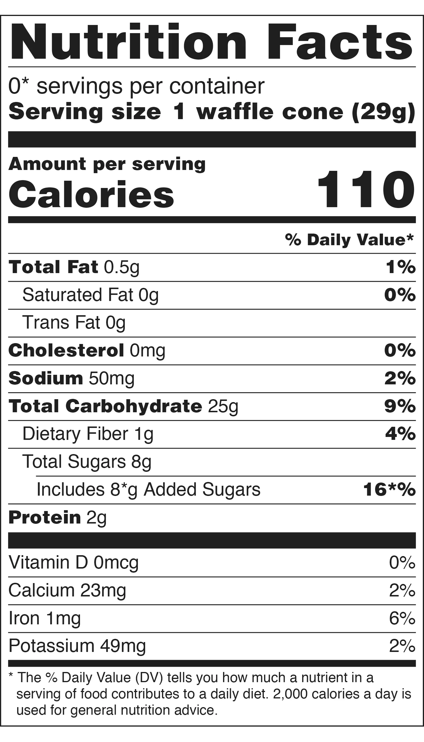 Classic Large Waffle Cone #7224 | Joy Cone Co. | 14/16 Pack | 224 Count Per Case | Cones Distributor Canada - Image 4