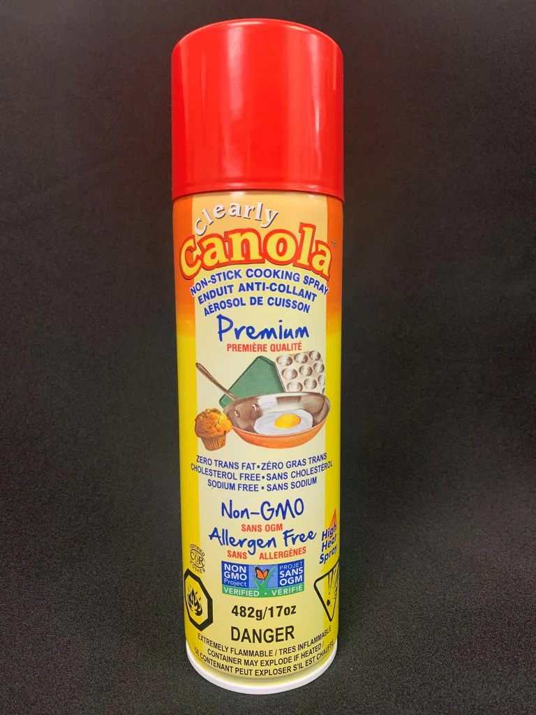 Clearly Canola Premium Non-Stick Cooking Spray - Ships Free Within Canada on Orders Above CAD $199