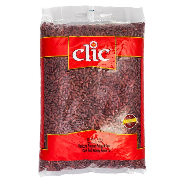 Clic Dark Red Kidney Beans - 4 x 10 kg - Grocery and Food Items - Canadian Distribution - Ships Free Within Canada on Orders Above CAD $199 - Image 2