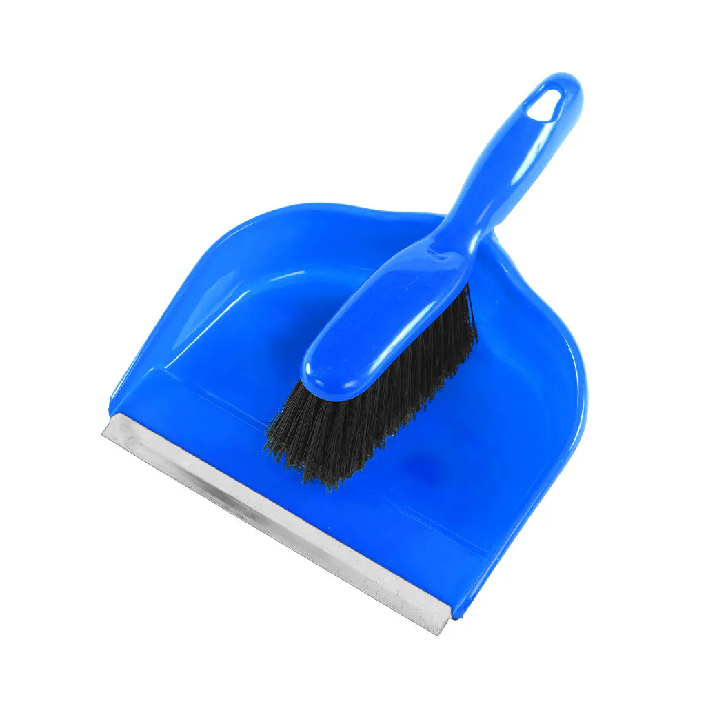 Clip-On Dustpan And Brush Set - Sold By The Case - Image 2