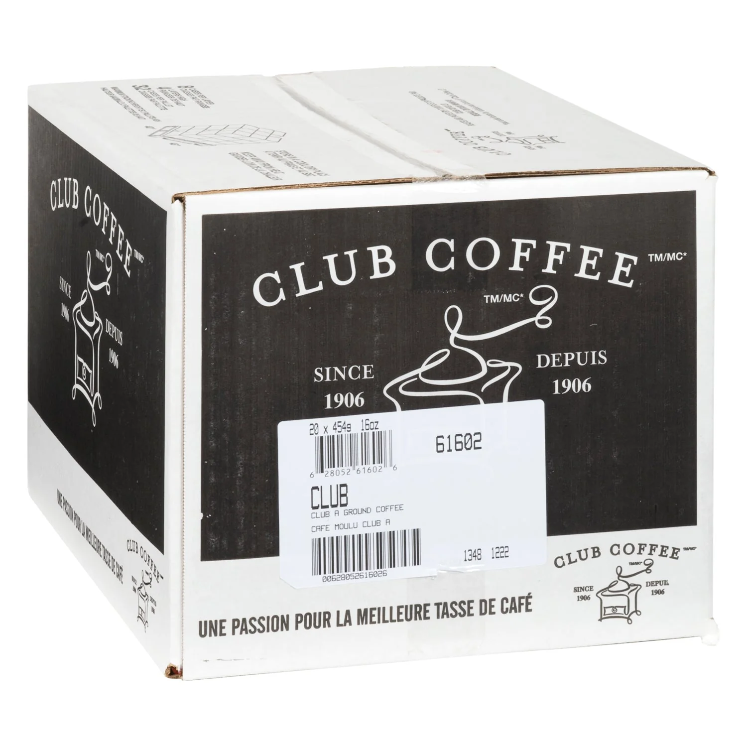 Club Coffee 16oz 20x454GR - Ships Free Within Canada on Orders Above CAD $199