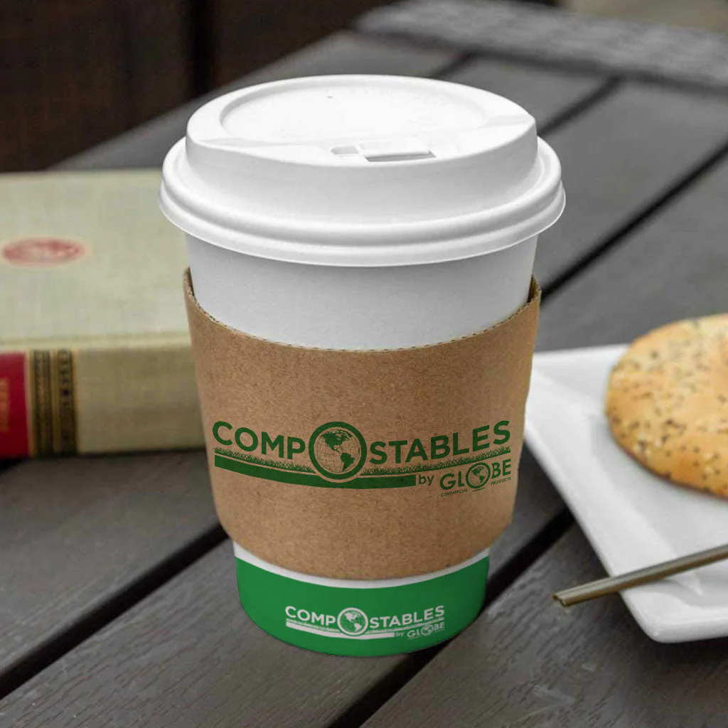 Kraft Coffee Cup Sleeves- 1000 Sleeves Per Case - Sold By The Case - Image 3