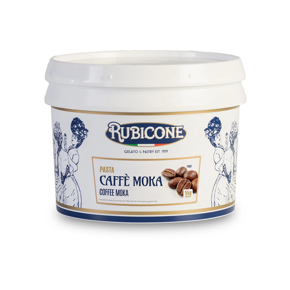 "PRE-ORDER" Coffee Moka Paste - Classic Gelato Pastes - Case of 2 x 3 KG Buckets - Rubicone Canada - Ships Free Within Canada on Orders Above CAD $199 - Image 2