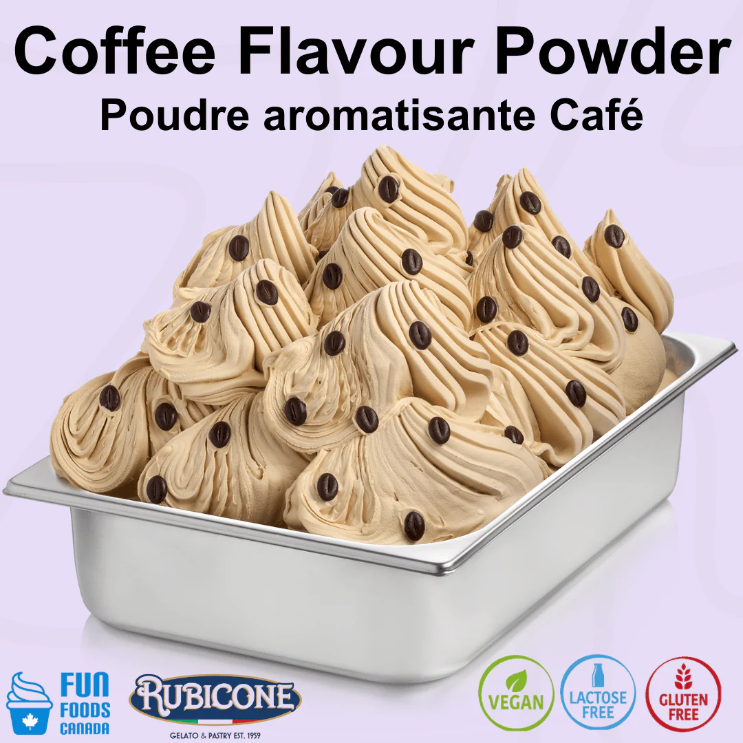 "PRE-ORDER" Coffee Plus Flavouring Powder - Flavouring Powders - Case of 8 x 1 KG Bags - Rubicone Canada - Ships Free Within Canada on Orders Above CAD $199
