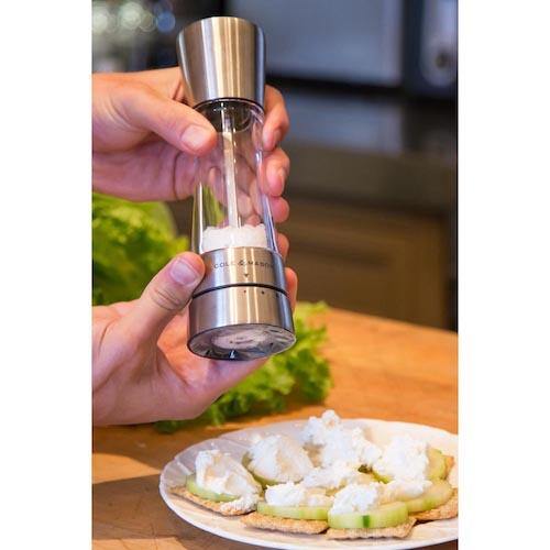 COLE & MASON Derwent S/S Salt Mill - Canadian Distribution - Image 7
