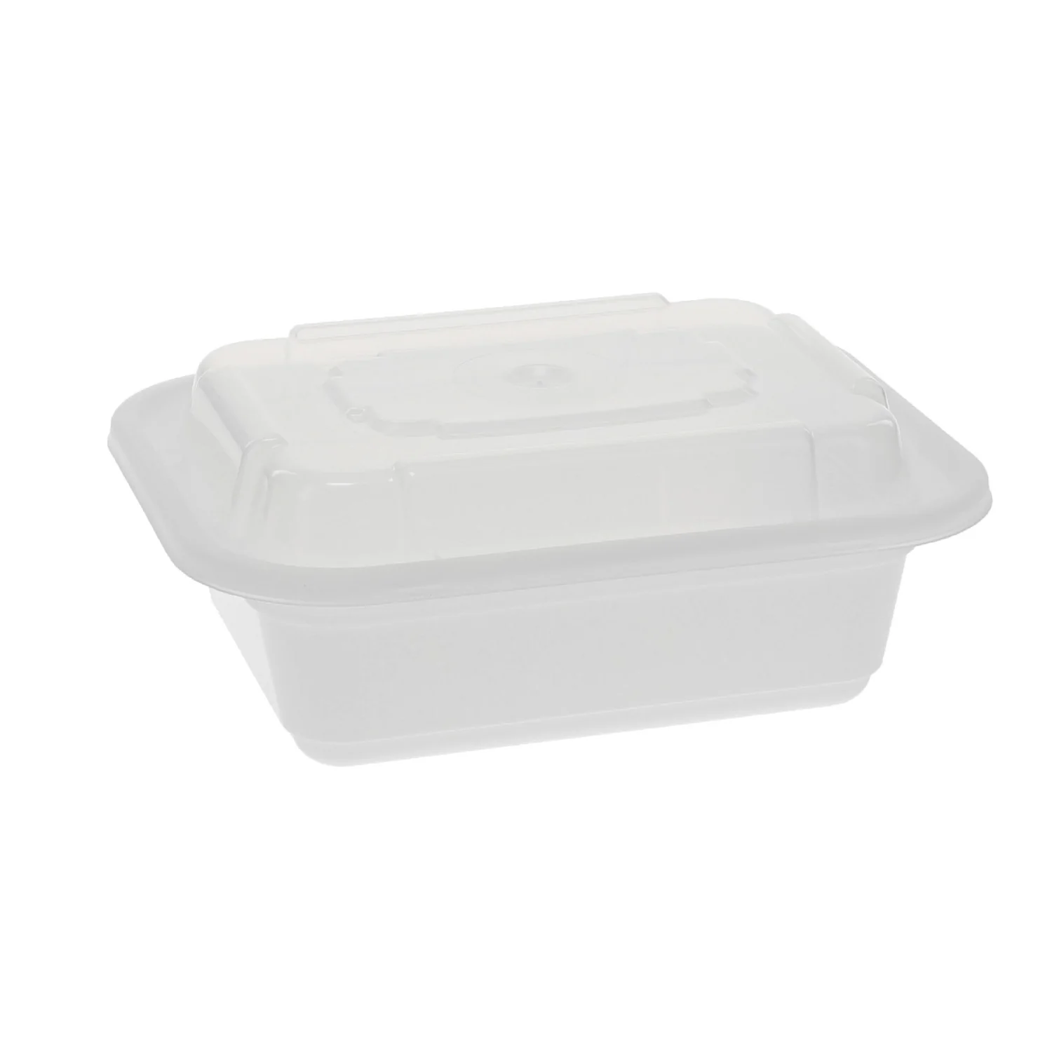Container Plastic Rectangle White with Lid - 150 x 12 oz - Versatainer - Packaging and Accessories - Restaurant Supplies and Equipment - Canadian Distribution - Image 15