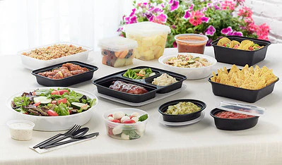 Container Plastic Rectangle White with Lid - 150 x 38 oz - Versatainer - Packaging and Accessories - Restaurant Supplies and Equipment - Canadian Distribution - Image 13
