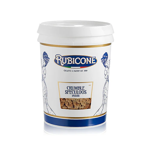 "PRE-ORDER" Cookie Butter (Speculoos) Crumble - Case of 2 x 4 KG Buckets - Rubicone Canada - Made in Italy - Ships Free Within Canada on Orders Above CAD $199 - Image 2