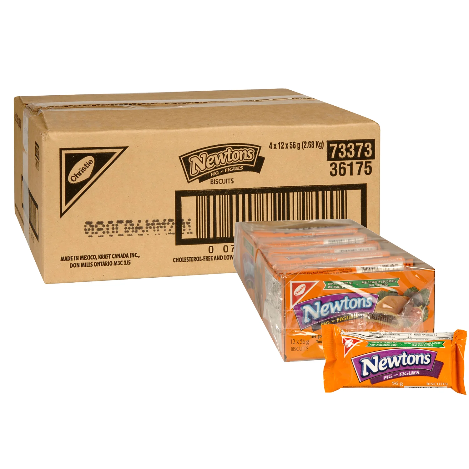 Cookie Fig Newton - 40 x 56 g - Christie - Restaurant and Foodservice Ingredients - Canadian Distribution - Ships Free Within Canada on Orders Above CAD $199 - Image 4