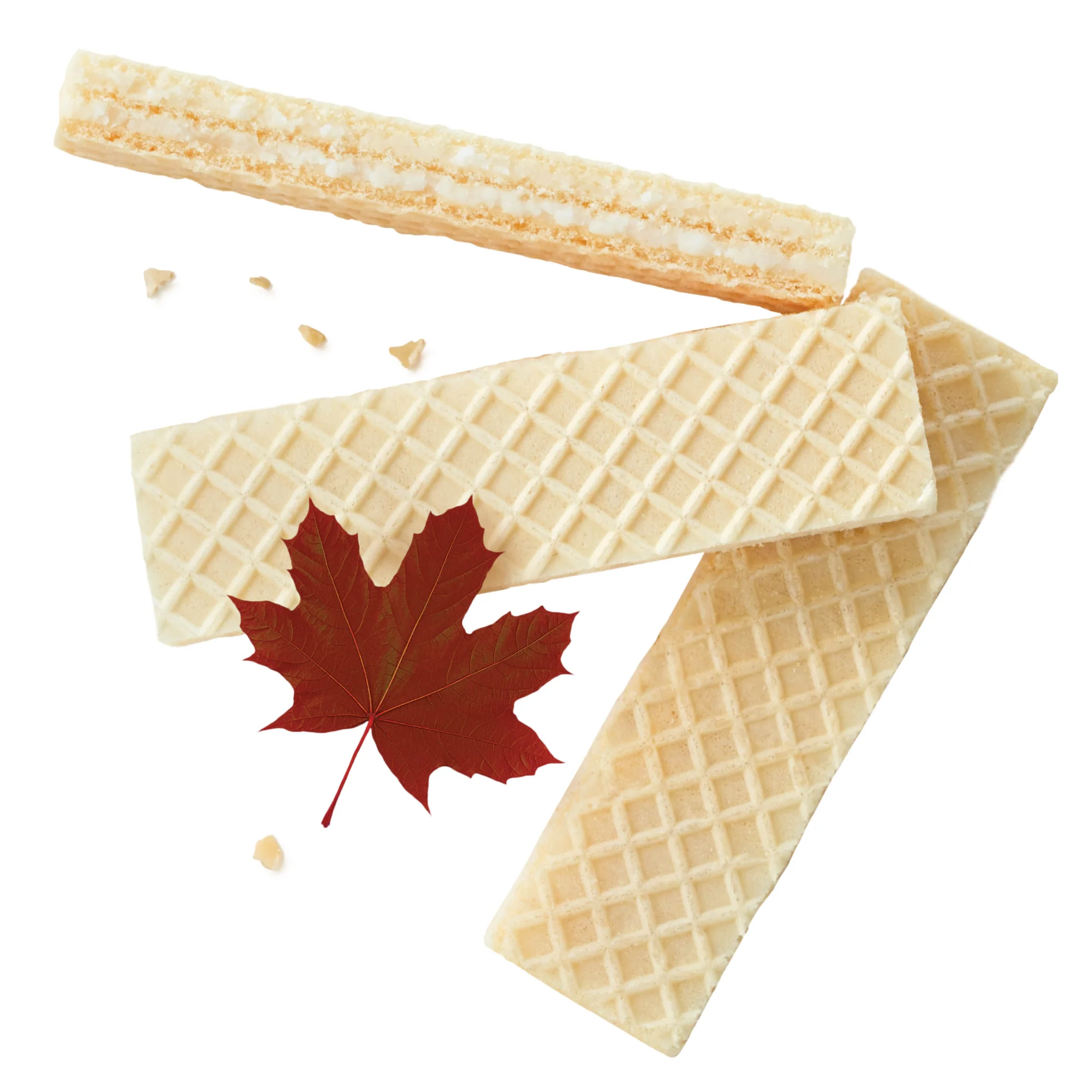 Cookie Maple Wafers - 12 x 300 g - Voortman - Restaurant and Foodservice Ingredients - Canadian Distribution - Ships Free Within Canada on Orders Above CAD $199 - Image 2