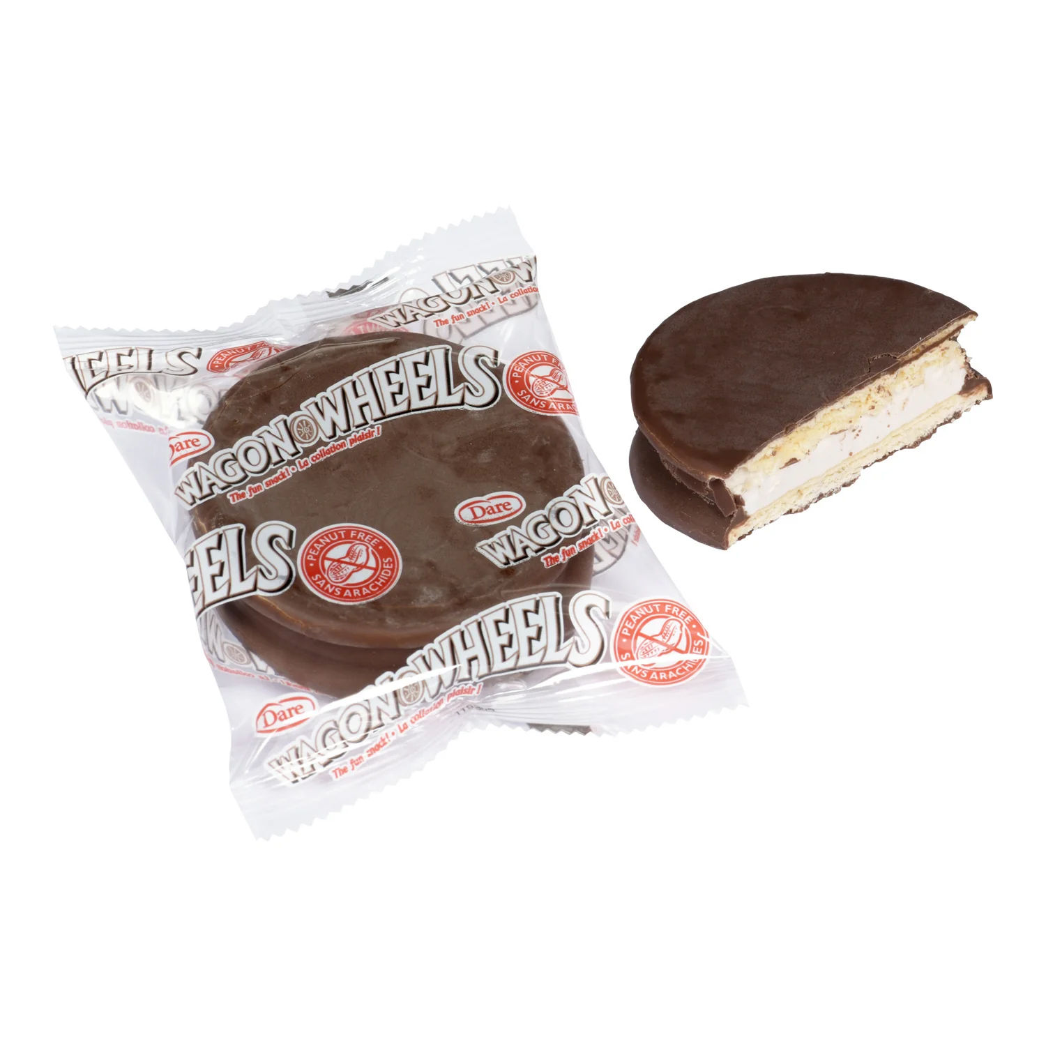 Cookie Original Wagon Wheel - 12 x 315 g - Dare - Restaurant and Foodservice Ingredients - Canadian Distribution - Ships Free Within Canada on Orders Above CAD $199