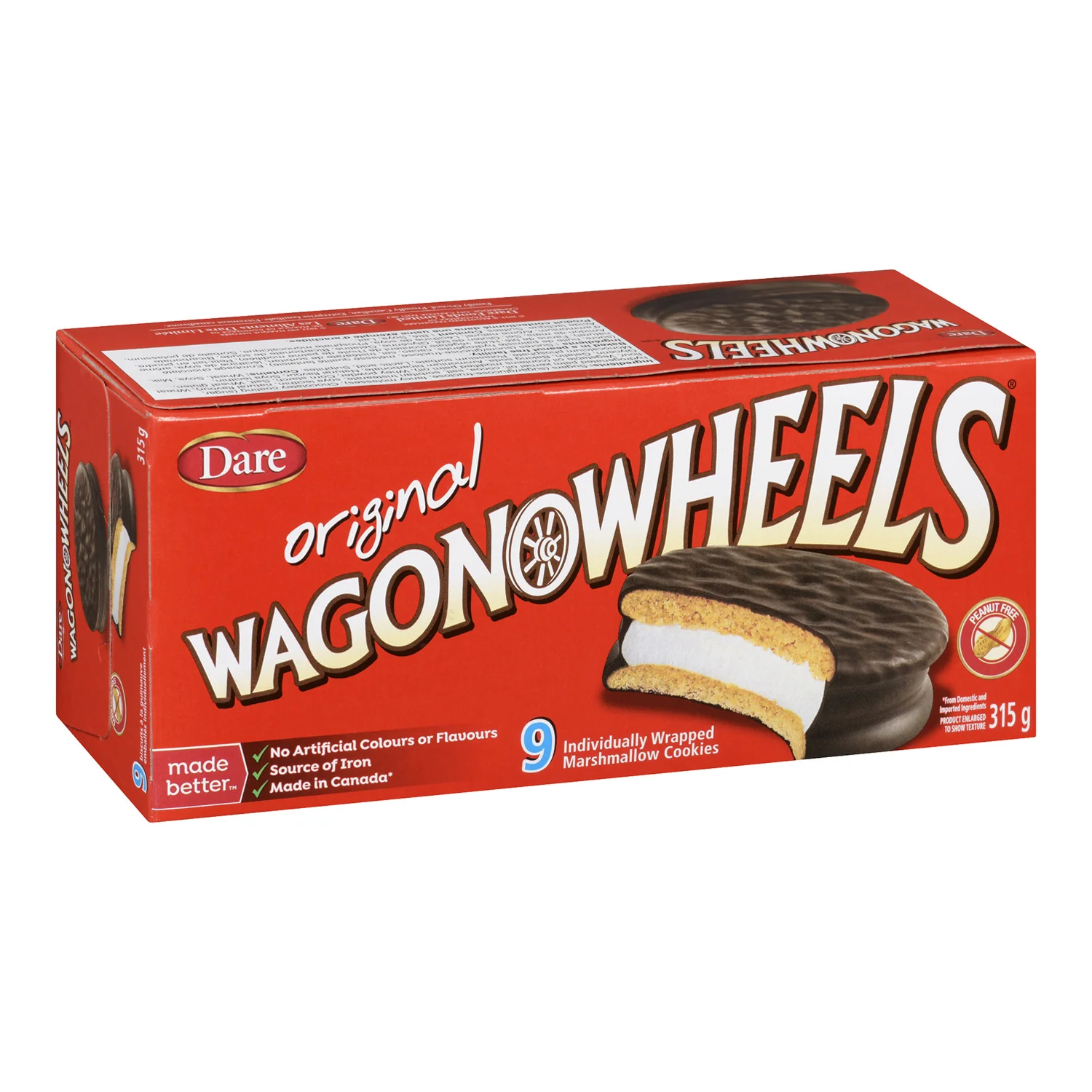 Cookie Original Wagon Wheel - 12 x 315 g - Dare - Restaurant and Foodservice Ingredients - Canadian Distribution - Ships Free Within Canada on Orders Above CAD $199 - Image 2