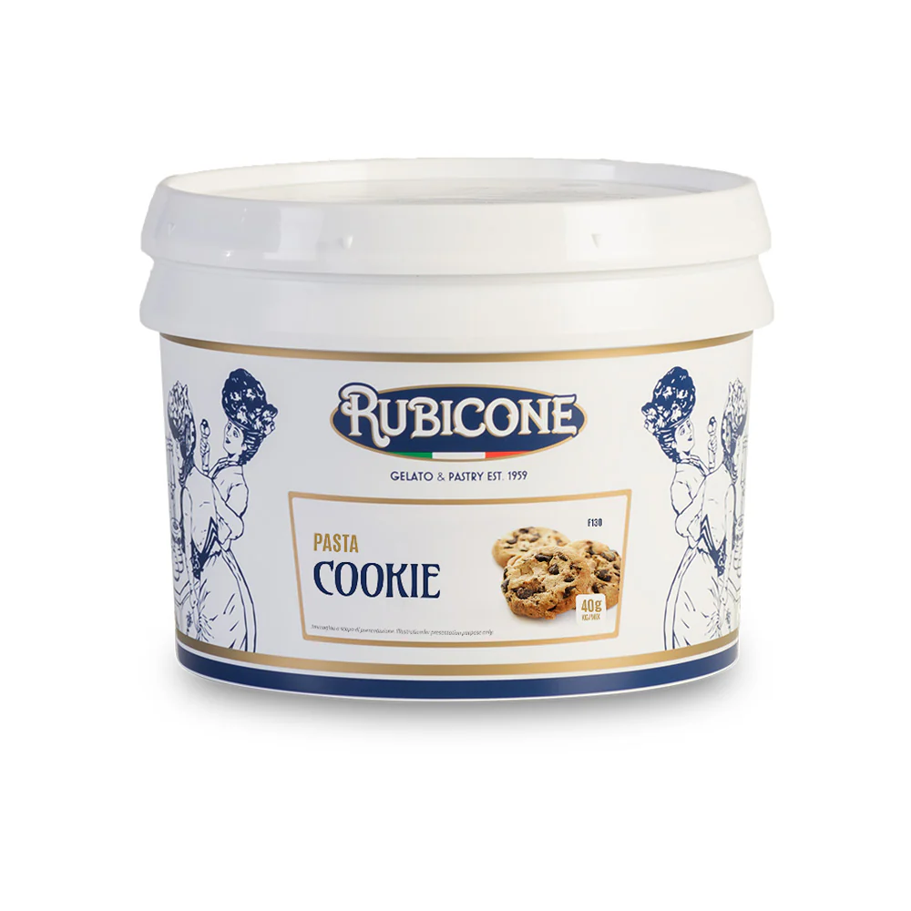 "PRE-ORDER" Cookie Paste - Classic Gelato Pastes - Case of 2 x 3 KG Buckets - Rubicone Canada - Ships Free Within Canada on Orders Above CAD $199 - Image 2