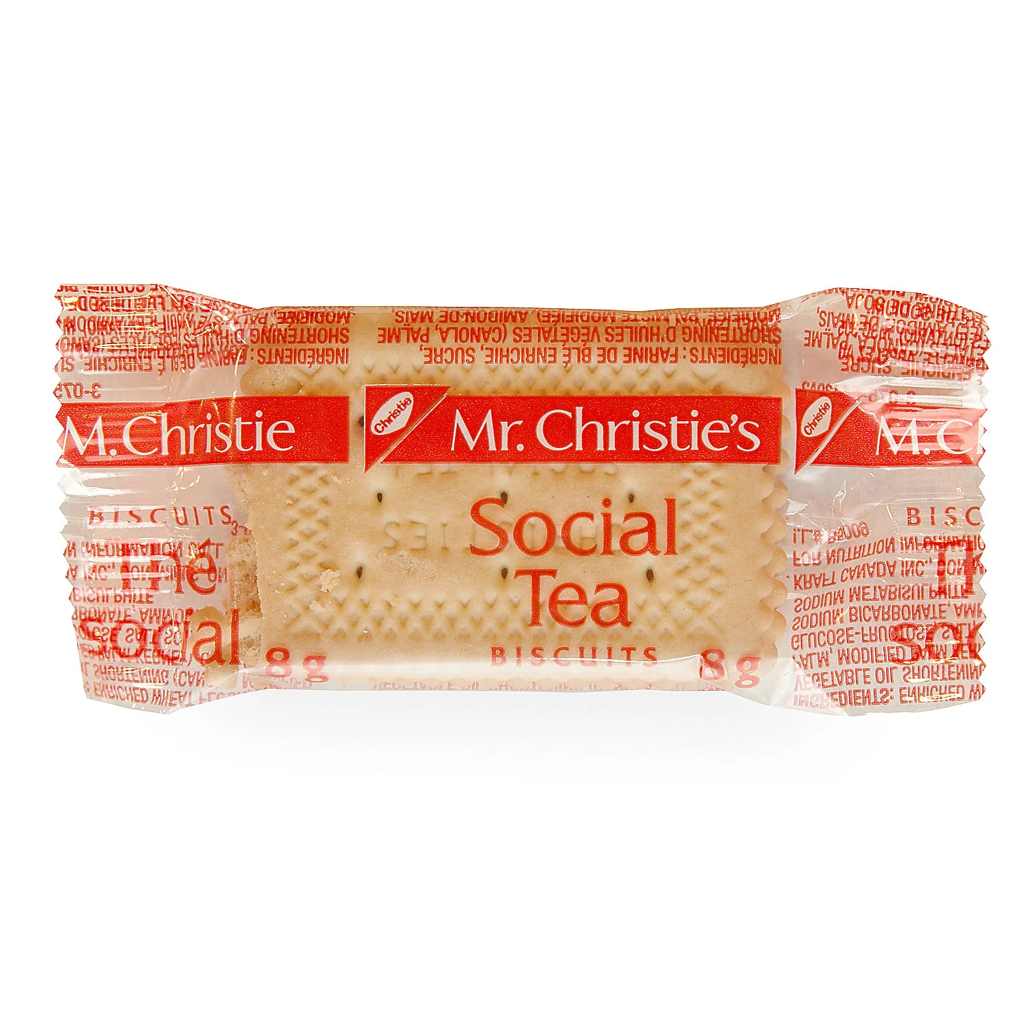 Cookie Tea Social - 200 x 2 count - Christie - Restaurant and Foodservice Ingredients - Canadian Distribution - Ships Free Within Canada on Orders Above CAD $199