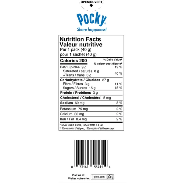 Cookies And Cream - 4 Cases x 10 Packs x 40 g - Pocky - Canadian Distribution - Ships Free Within Canada on Orders Above CAD $199 - Image 3