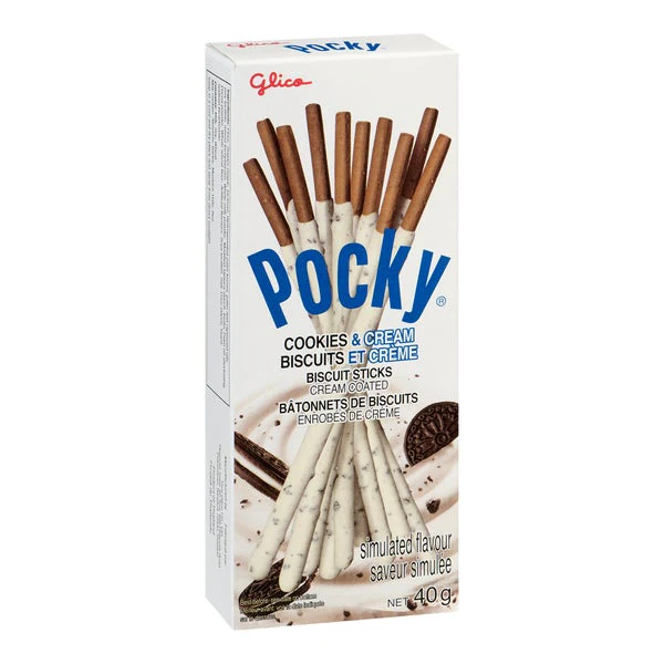 Cookies And Cream - 4 Cases x 10 Packs x 40 g - Pocky - Canadian Distribution - Ships Free Within Canada on Orders Above CAD $199 - Image 5