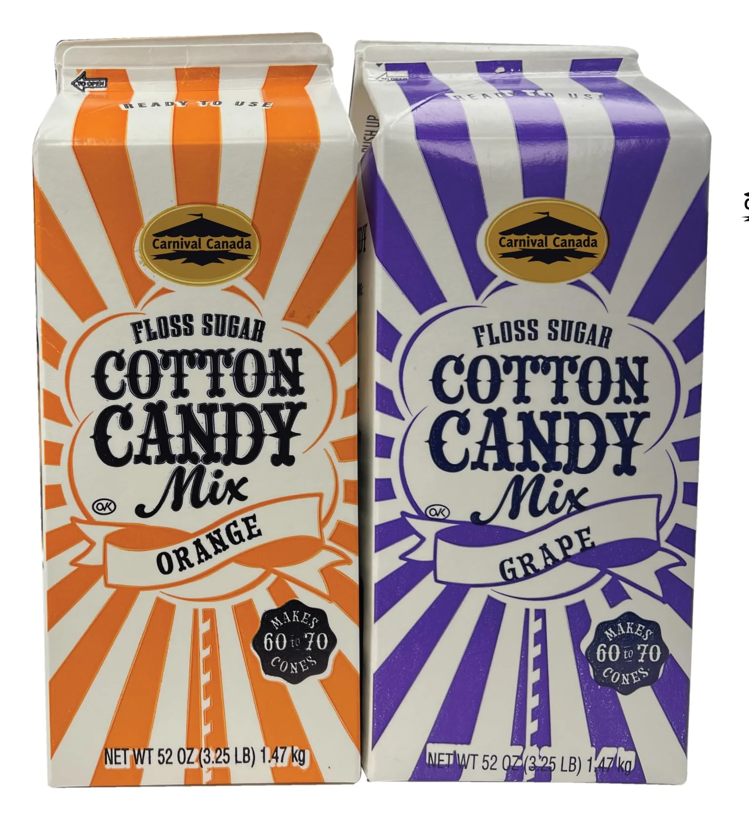 Cotton Candy Floss Sugar โ Floss Sugar โ 6 Flavours โ 6 Pack / 3.25lb โ Makes ~420 Cones - Canadian Distribution - Ships Free Within Canada on Orders Above CAD $199 - Image 5
