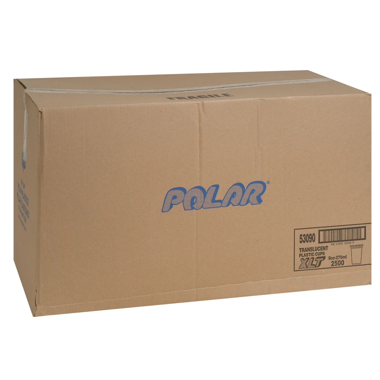 Cup Plastic 9 oz. - 50 x 50 count - Polar - Packaging and Accessories - Restaurant Supplies and Equipment - Canadian Distribution - Image 2