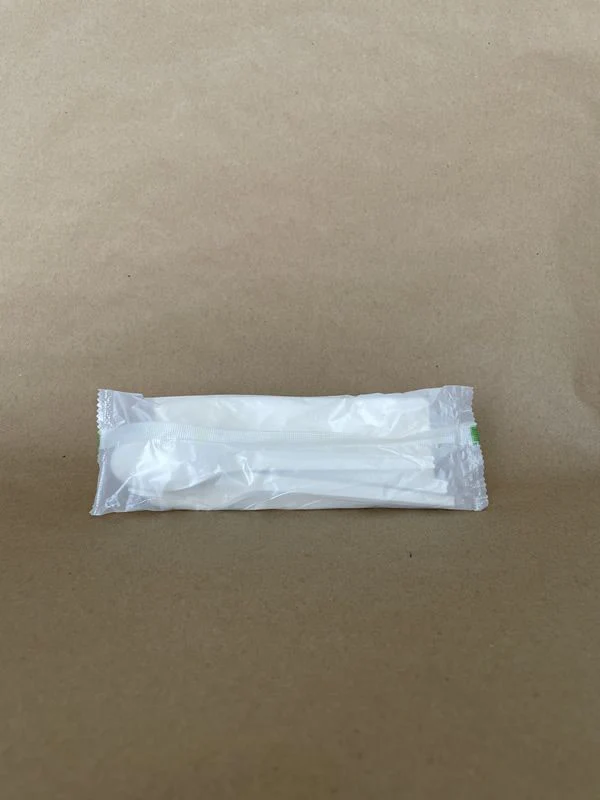 Cutlery set PLA. Fork/Knife/Spoon/Napkin/250packs BPI - Disposable Take Away Food Packaging - Canadian Distribution - Image 2