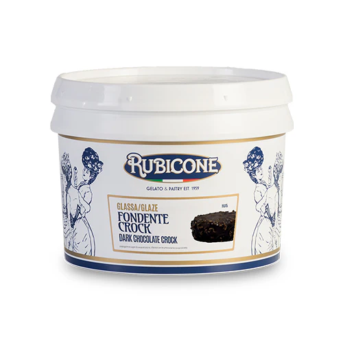 "PRE-ORDER" Dark Chocolate Crock Glaze - Case of 2 x 3 KG Buckets - Bakery and Pastry - Rubicone Canada - Ships Free Within Canada on Orders Above CAD $199 - Image 2