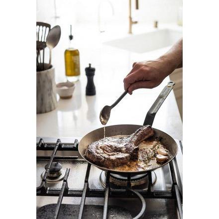 DE BUYER Mineral B Carbon Steel Steak Pan, 11 in (28 cm) - Canadian Distribution - Ships Free Within Canada on Orders Above CAD $199 - Image 3