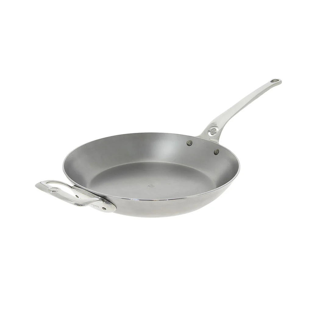 DE BUYER Mineral B Pro Steel Frypan, 12.5"/32cm - Canadian Distribution