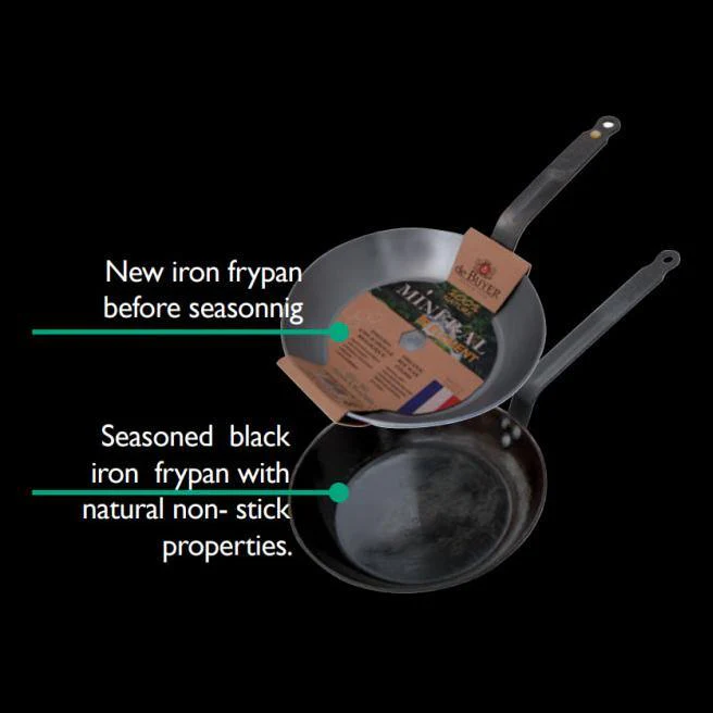 DE BUYER Mineral B Steel Frypan, 11"/28cm - Canadian Distribution - Image 2