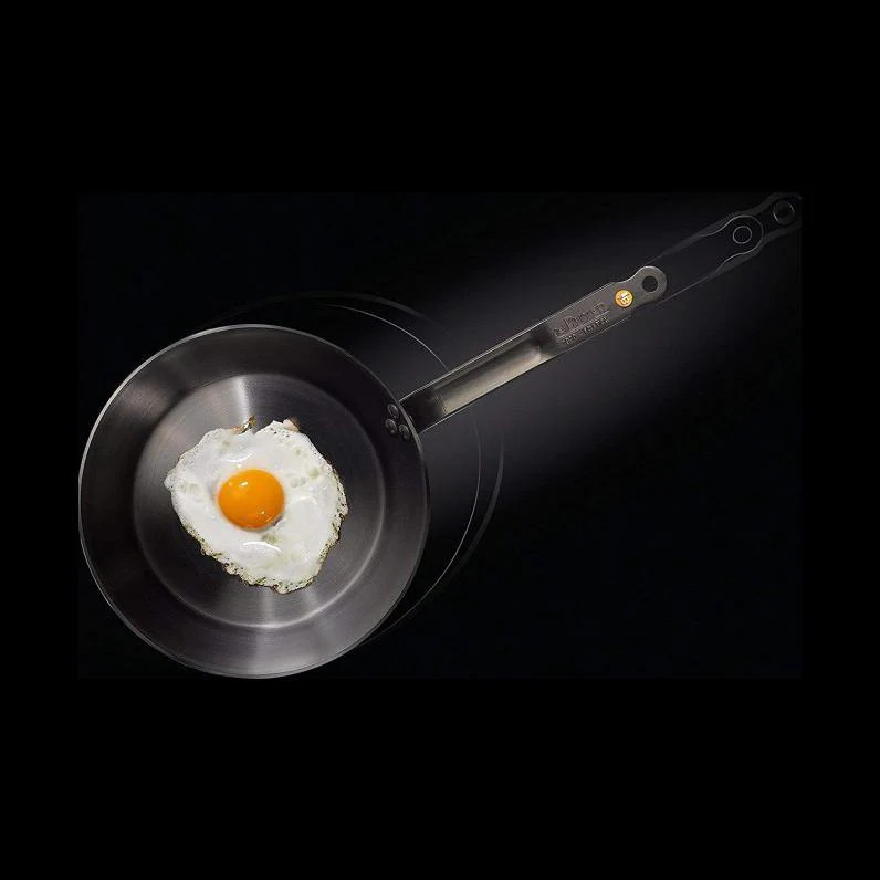 DE BUYER Mineral B Steel Frypan with Handle, 12.5"/32cm - Canadian Distribution - Image 3