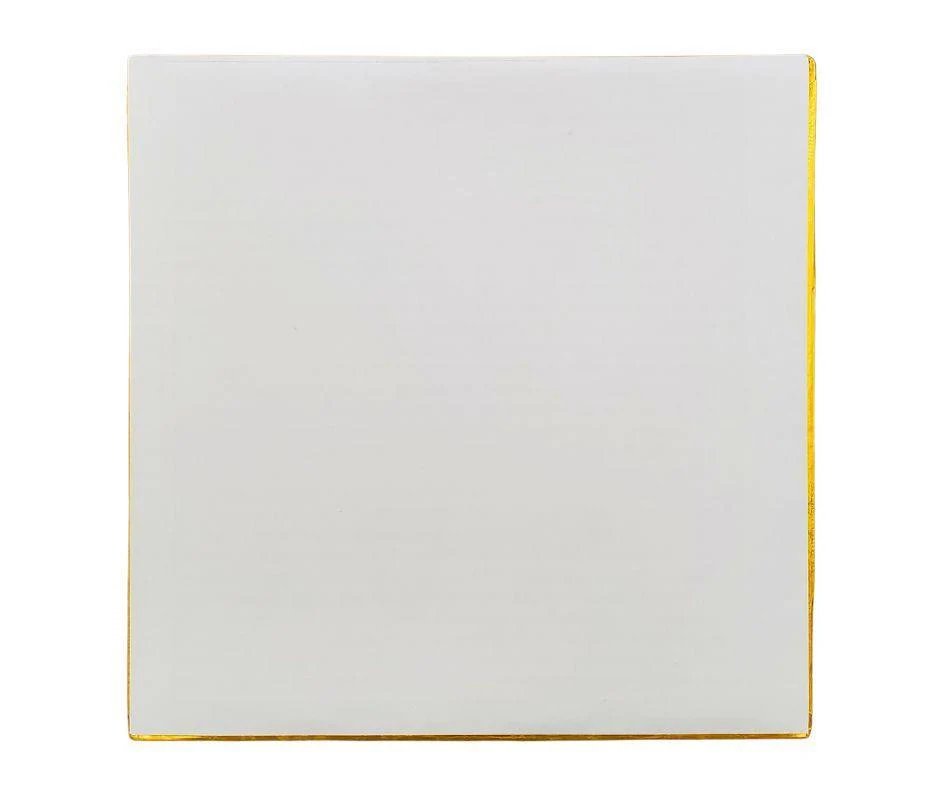Decora - 10" Square 1/2" Cake Board - Gold - Image 7