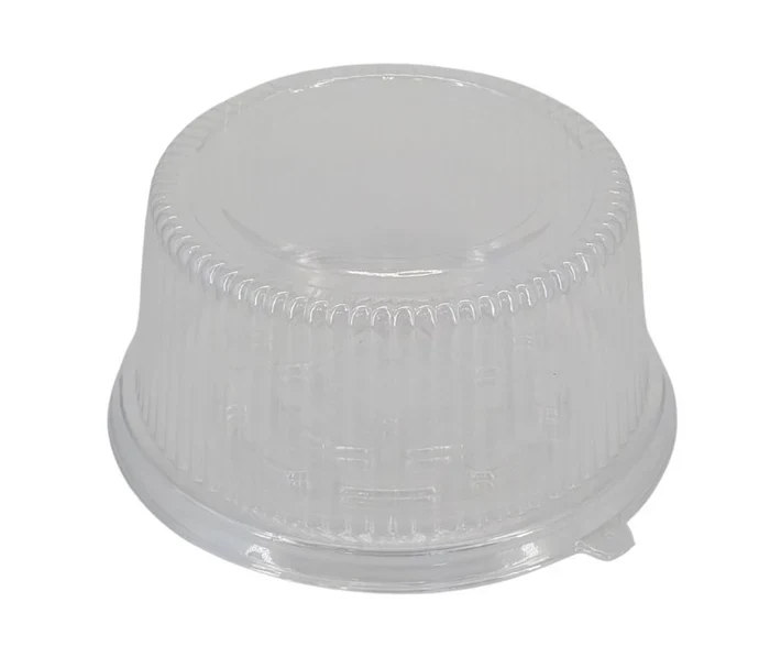 Decora - 6inch - Plastic Round Cake Box - 50 CT - Clear - Combo - Canadian Distribution