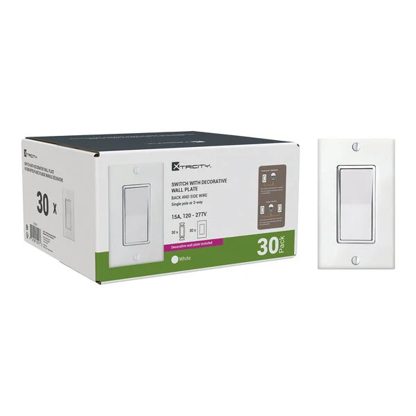 Decorative 3 Way Switch - 30-Pack - Xtricity - Restaurant Foodservice Equipment and Accessories - Canadian Distribution - Image 2