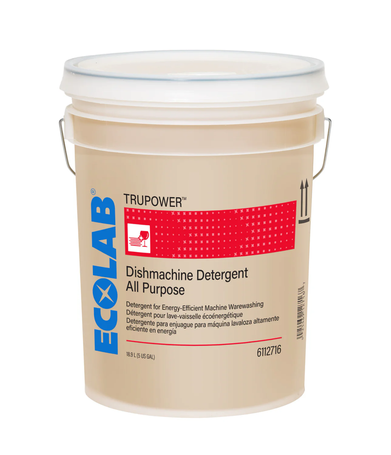 Detergent All Purpose Dish TRUPOWER - 1 x 5 gallon - Ecolab - Packaging and Accessories - Restaurant Supplies and Equipment - Canadian Distribution - Image 2
