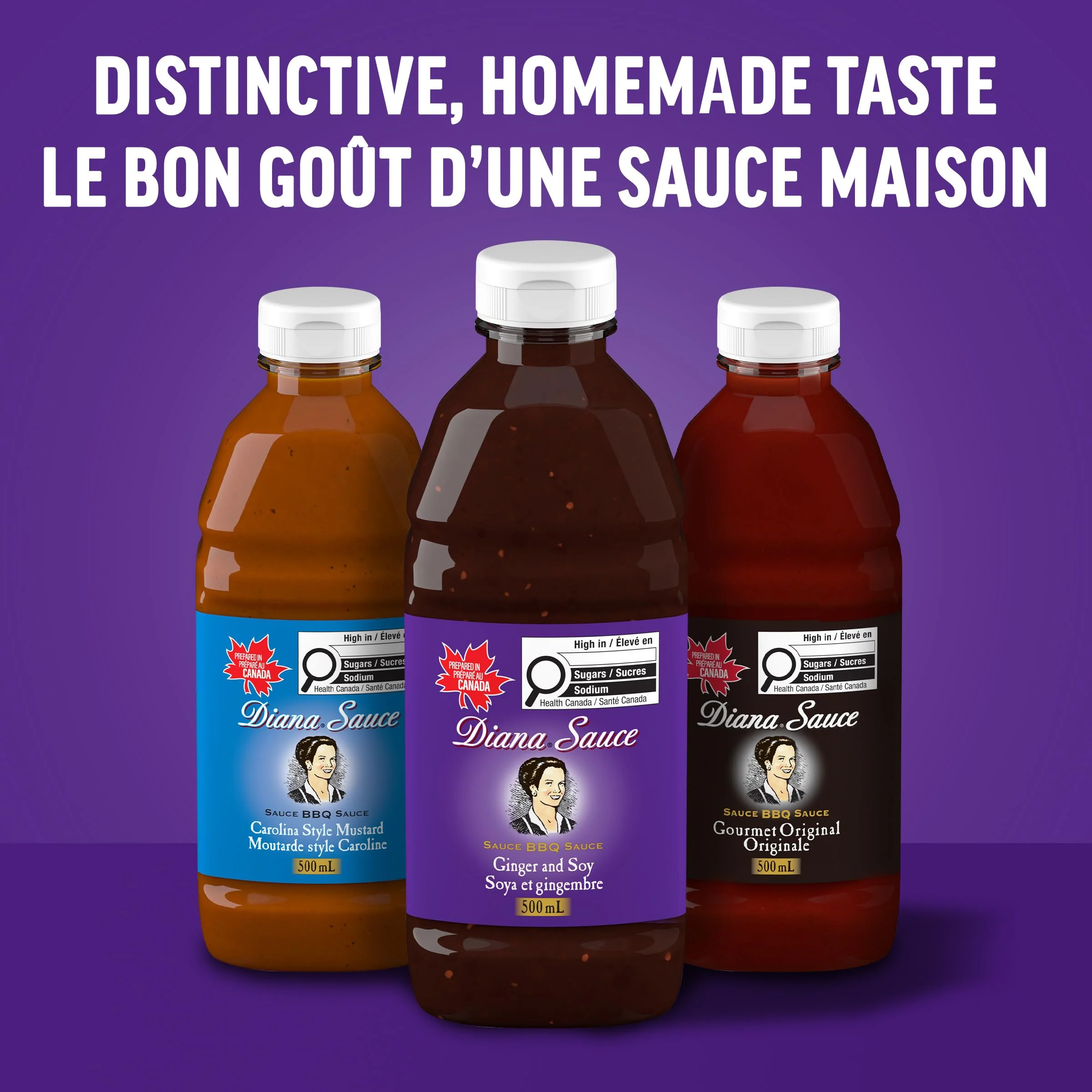 Diana Ginger and Soy BBQ Sauce – 2 x 500 mL - Canadian Distribution - Ships Free Within Canada on Orders Above CAD $199 - Image 2