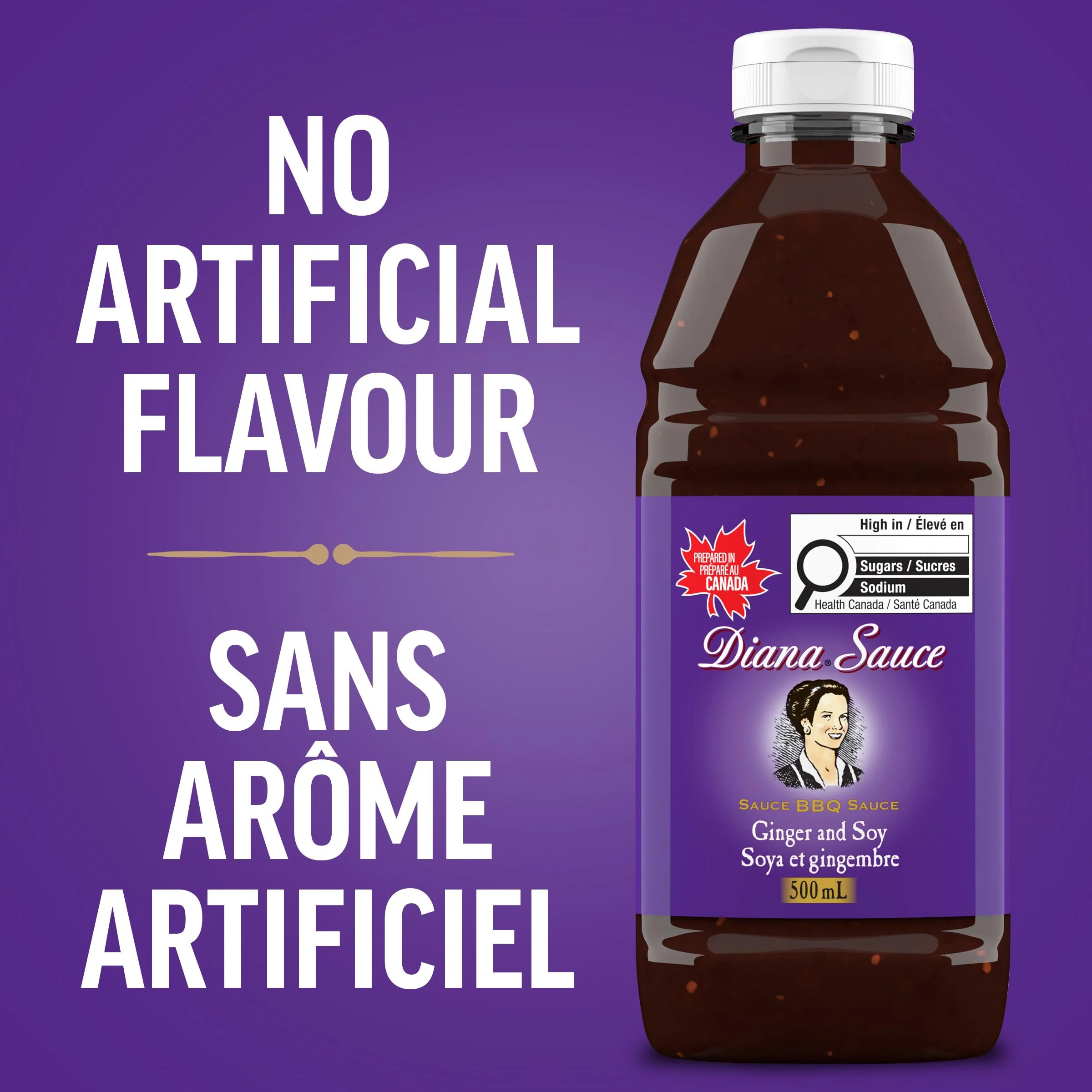 Diana Ginger and Soy BBQ Sauce – 2 x 500 mL - Canadian Distribution - Ships Free Within Canada on Orders Above CAD $199 - Image 5